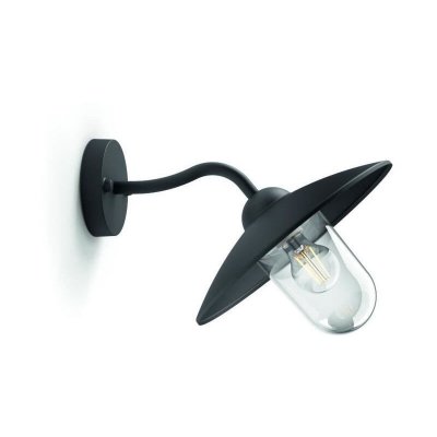 PHILIPS HAMMOCK-Applique d'ext&eacute;rieur Descendante Noir L30cm Noir 