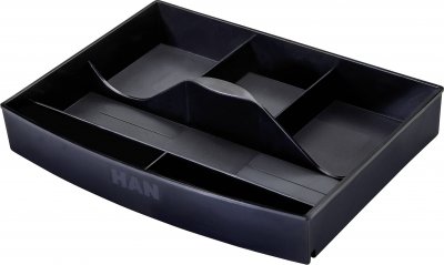 HAN  Schubladeneinsatz 1016-13 Insert de tiroirs noir