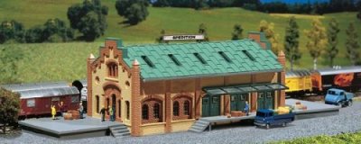 FALLER Hangar &Agrave; Marchandises - D&eacute;cor Trains Miniatures  F282740-