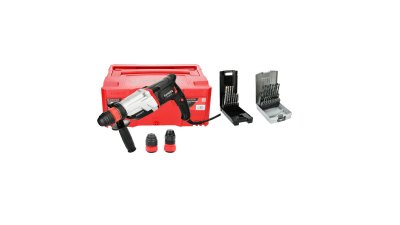 HANGER  - Perforateur 830W + 7 forets b&eacute;ton et 19 forets hss Noir