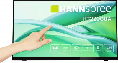 Hannspree HT220CUA 21.45"" LED Full HD 6 ms Noir