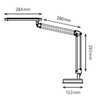 HANSA  h5010643&nbsp;Lampe LED 4&nbsp;Stars avec pince argent