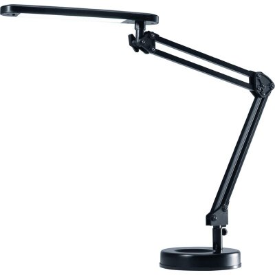 HANSA   lampe de bureau led 4 stars, avec socle, noir noir