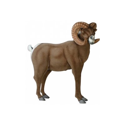 HANSA  peluche geante bouquetin 100 cm h et 120 cm l 6888