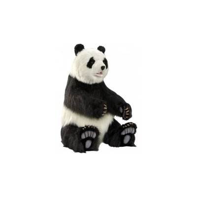 HANSA  peluche geante panda assis 105 cm h 52cm l et 92 cm l 4497