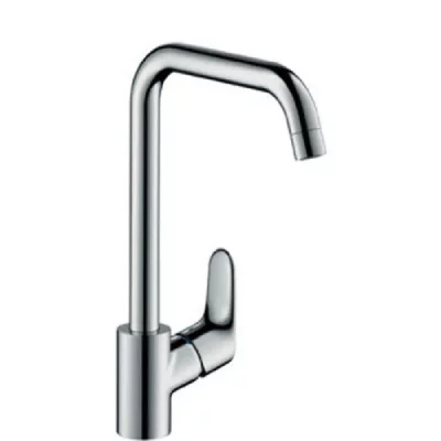 HANSGROHE  31822000 Focus Mitigeur de cuisine avec bec pivotant Chrom&eacute;