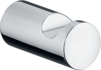 HANSGROHE  - 40511000 - Crochet Logis en laiton chrom&eacute; pour salle de bain pour serviette ou peignoir