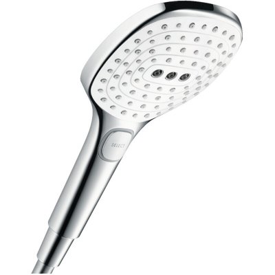 HANSGROHE  - Douchette Raindance Select e 120 3 jets blanc/chrome