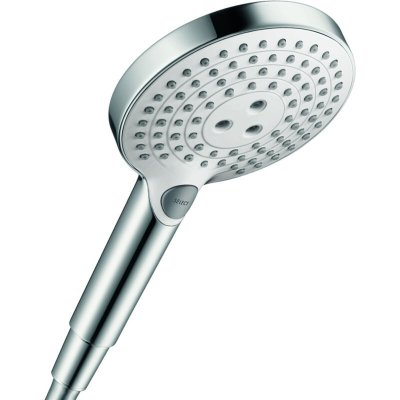 HANSGROHE  Douchette Raindance SELECT S 120 EcoSmart 3 jets-Blanc/Chrome 26531400
