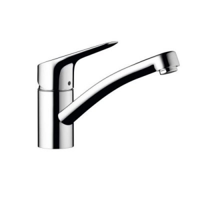 GENERIQUE HANSGROHE Mitigeur de cuisine MySport S Steel Optic effet acier bross&eacute;