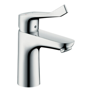 HANSGROHE  Mitigeur lavabo HG Focus Care 100 avec poign&eacute;e extra longue r&eacute;f 31911000 - OD
