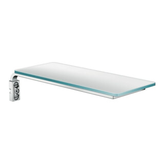 HANSGROHE  - Porte-savon Casetta'E 200 mm en aluminium chrom&eacute;