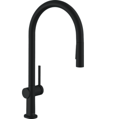 HANSGROHE  Talis 1 gr robinet de cuisine 210 avec douchette extractible noir mat