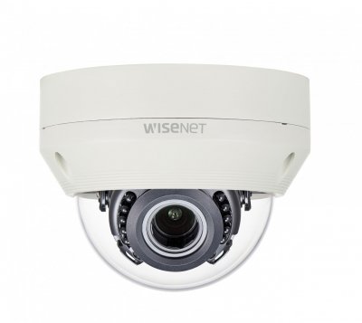 HANWHA VISION HANWHA HCV-6080R cam&eacute;ra d&ocirc;me AHD int. &agrave; vision nocturne