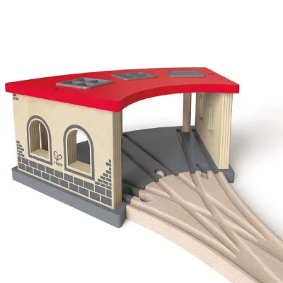 HAPE  - E3704 - Circuit de Train en Bois - Gare de Triage