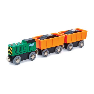 HAPE  E3718 Diesel Freight Railway - Wooden Train Track Accessories