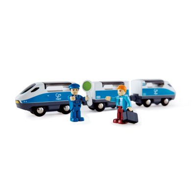 HAPE  E3728 Intercity Railway Engine - Wooden Train Track Accessories