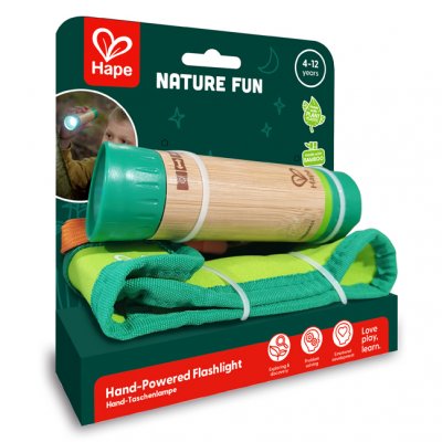 HAPE  - Jeux de plein air en bois - E5579 - Lampe de poche en bambou 
