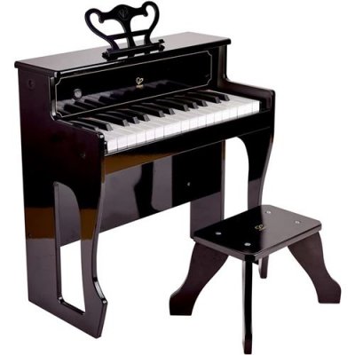 HAPE  Piano &eacute;lectrique sonore avec Tabouret, &agrave; partir de 3 Ans