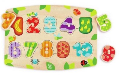 HAPE  Puzzle &agrave; Boutons Chiffres