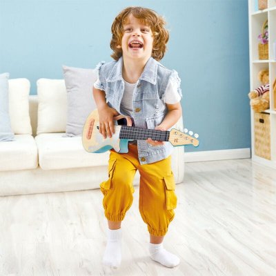 HAPE  Ukul&eacute;l&eacute; enfant rock'n'roll bois E0626