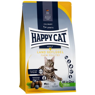 HAPPY CAT  Adult Culinary Farm Poultry (&agrave; la volaille) pour chat 10 kg