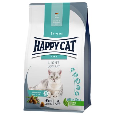 HAPPY CAT  Sensitive Adult Light pour chat - 2 x 1,3 kg