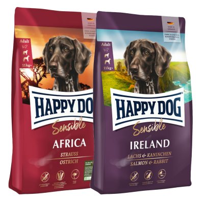 HAPPY DOG  Africa Apple Vegetable Adult 12.5kg Dog Food Marron 12.5kg