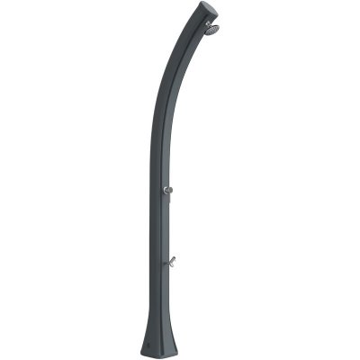 ARKEMA DESIGN Happy - Douche solaire pour piscine avec lave-pieds, anthracite (H120/7016)