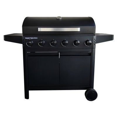 HAPPY GARDEN  - Barbecue au gaz IZALCO - 6 Br&ucirc;leurs 15 kW