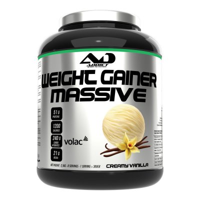 ADDICT SPORT NUTRITION Hard gainers Massive Mega Dose - Creamy Vanilla 2500g