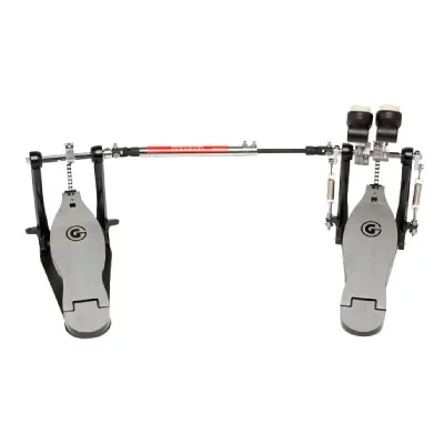 GIBRALTAR Hardware 4711SC-DB double p&eacute;dale avec entra&icirc;nement par cha&icirc;ne