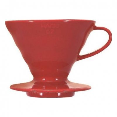 GENERIQUE Hario Goutteur de caf&eacute; VDC-02R Taille 02 Ceramic Red