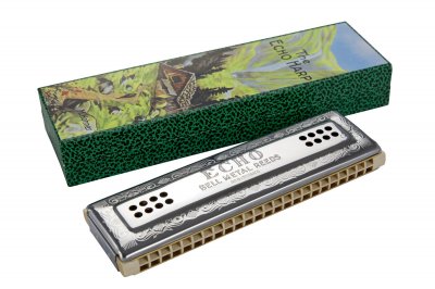 HOHNER Harmonica  Echo Harp 96 en Tonalit&eacute; C/G