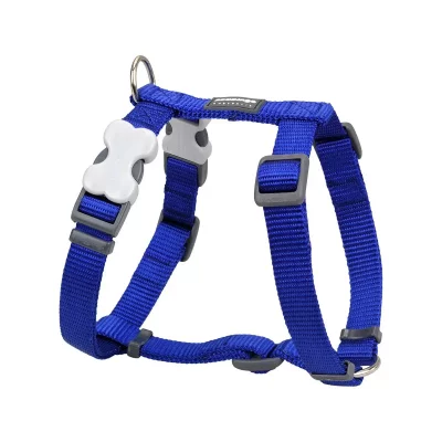 RED DINGO Harnais chien r&eacute;glable  Basic bleu Taille : T4 - Bleu