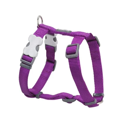 RED DINGO Harnais chien r&eacute;glable  Basic violet Taille : T2 - Violet
