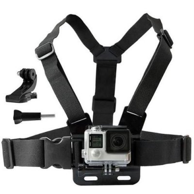 GENERIQUE Harnais de Fixation Poitrine pour GoPro Hero 6 5 black 4 3+ 3 2 1 Sangle Poitrine Cam&eacute;ra Gopro