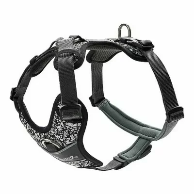 HUNTER Harnais Divo Reflect Couleur Noir/Gris Taille S