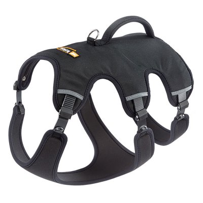 FERPLAST Harnais  Ergotrekking, noir pour chien - taille S : tour de poitrail 46 - 56 cm