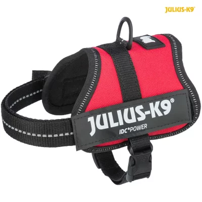 TRIXIE Harnais K9 Power, Taille: 2XS/Baby 2, Rouge