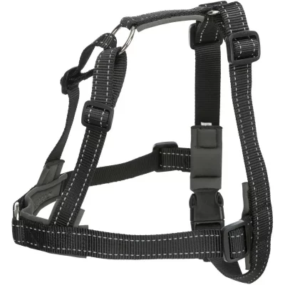 TRIXIE Harnais Lead'n'Walk Soft Taille l-xl 65-105 cm Noir  n/a
