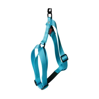 MARTIN SELLIER Harnais Nylon R&eacute;glable 16-35/50 Turquoise - 