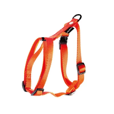 MARTIN SELLIER Harnais Nylon R&eacute;glable 20-50/70 Orange - 