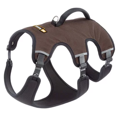 FERPLAST Harnais pour chien, Ergotrekking, marron, taille XS