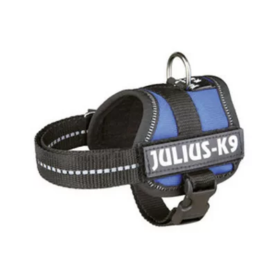JULIUS K 9 Harnais Power Julius-K9, Baby 1/Xs: 30-40 Cm, Bleu - 15071 - Julius