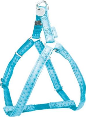 ZOLUX Harnais r&eacute;glable Mac Leather turquoise Taille : T2 - Turquoise