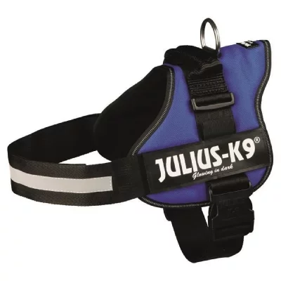 TRIXIE Harnais Robuste Julius K9 Bleu Pour Grands Et Moyens Chiens 2