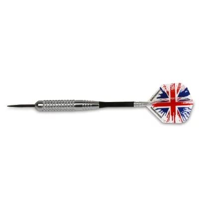 HARROWS  Eric Bristow Silver Arrows Fl&eacute;chettes Argent/Noir 24 g