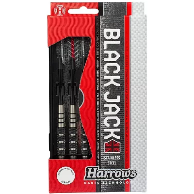 HARROWS  fl&eacute;chettes fl&egrave;ches pointe acier Black Jack poids 20 grammes