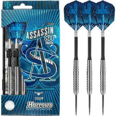 HARROWS  fl&eacute;chettes fl&egrave;ches pointe Assassinacier 80% poids 23